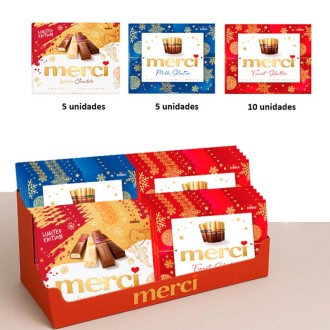 EXP. BANDEJA BOMBONES MERCI 20U
