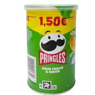 PRINGLES P. VERDE ONION 70 GR 1,50€ 12U