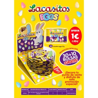 EXP PECERA PASCUA LACASITOS EGGS 37G 40U