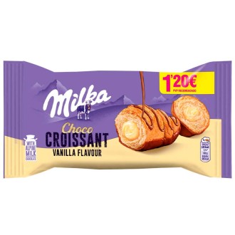 MILKA CROISSANT RELLENO VAINILLA 14U
