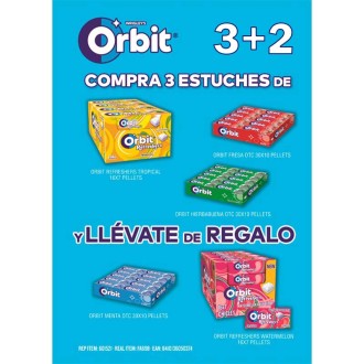 LOTE ORBIT 3+2 GRAGEA Y REFRESHER 122U