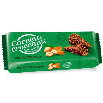 CONO BARQUILLO CROCCANTI AVELLANA 100G 24U