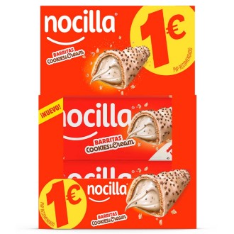 NOCILLA BARRITAS COOKIES&CREAM 1 € 18U