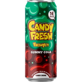 FRESHYETI CANDYFRESH GUMMY COLA 50CL 1€ 24U