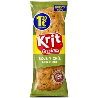 GRISINES KRIT SOJA Y CHIA 1,20€ 70G 12U