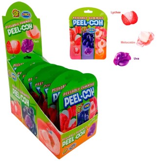 DISGO GOMINOLAS PELABLES SABORES 40G 12U
