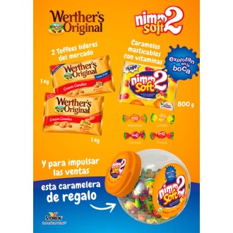 LOTE WERTHERS + NIMM 2 + CARAMELERA