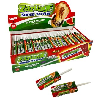 KRC SUPERTATTOO LOLLIPOP SANDIA 10G 50U
