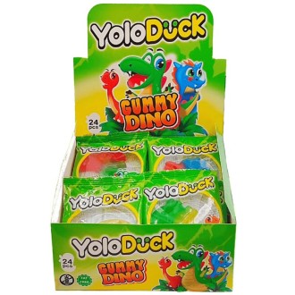 YOLO DUCK GUMMY DINO 18G 24U