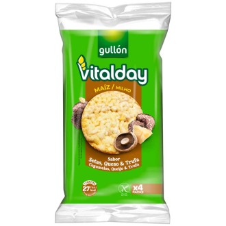 GULLON TORTITAS VITALDAY SETAS Y TRUFA 103G 10U