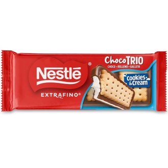 TABLETA NESTLE TRIO COOKIES & CREAM 90G 18U