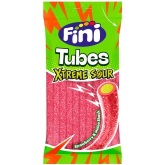 CAJA FINI TUBES XTREME SOUR FRESA MELON 90G 12U