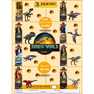FIGURAS JURASSIC WORLD REBIRTH 14,99€ 8U