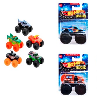 HOT WHEELS MINI MONSTER TRUCKS 2,99€ 36U