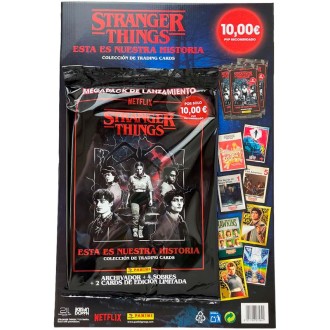 CARTON STRANGER THINGS 10€ (ALBUM + 4S +2 CARDS)