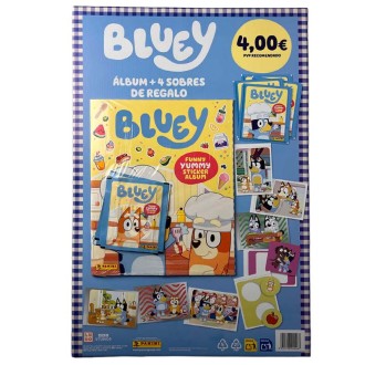 BLUEY CARTON (ALBUM + 4 SOBRES) 4€